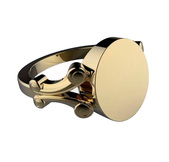 Queen Luxury Ring 18k Gold