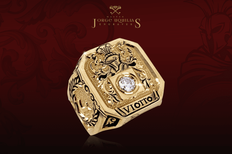 Heraldic Legacy Ring Special Edition 18k Gold - Majestic Diamond