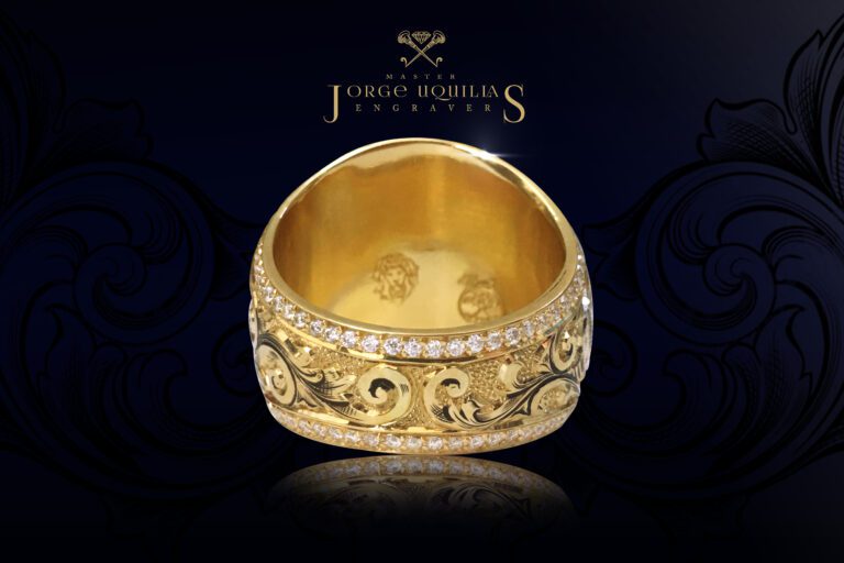 Medusa Ring Special Edition 18k Gold - Diamonds