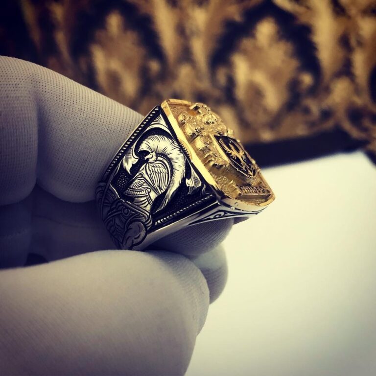 Mixed Luxury Gold Ring