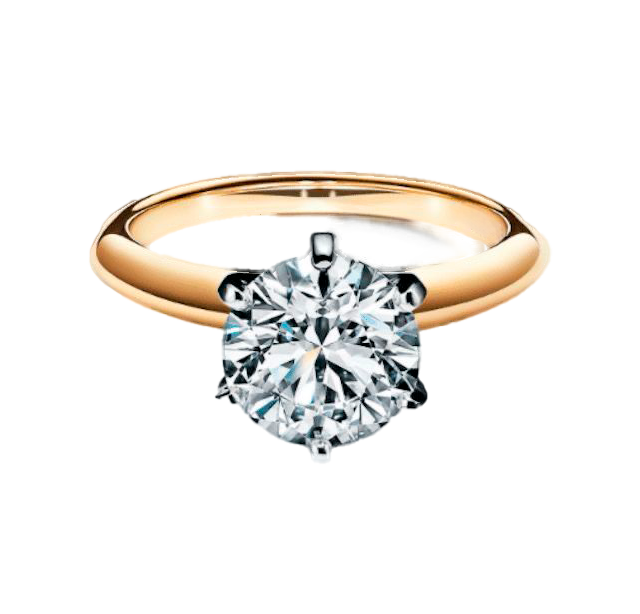 Engagement Ring Diamond 2.01 18k Gold