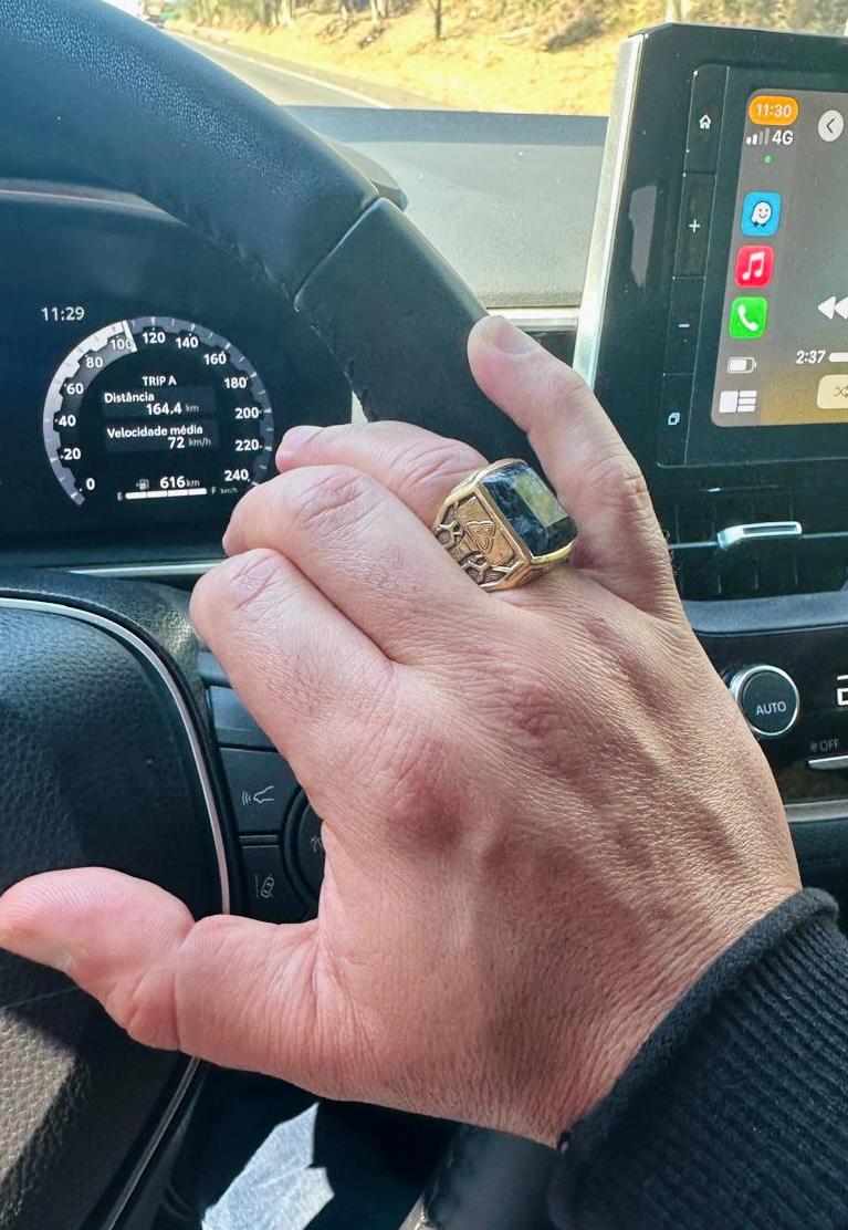 Tempest Ring 18k Gold Pietersite