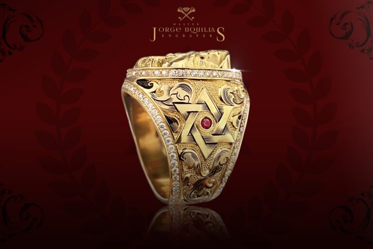 King Skull Ring Special Edition 18k Gold - Diamonds.