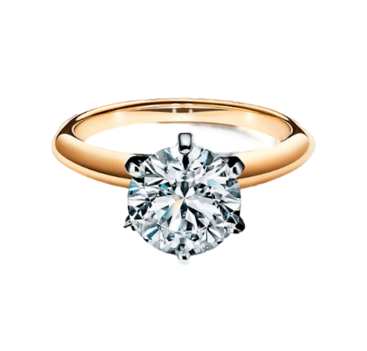 Engagement Ring Diamond 2.01 18k Gold